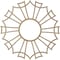 Ekena Millwork Augustus Wood Fretwork Pierced Ceiling Medallion, Hickory, 22"OD x 7 3/4"ID x 3/8"T CMWP22X22X0375AUHI - alternate 2